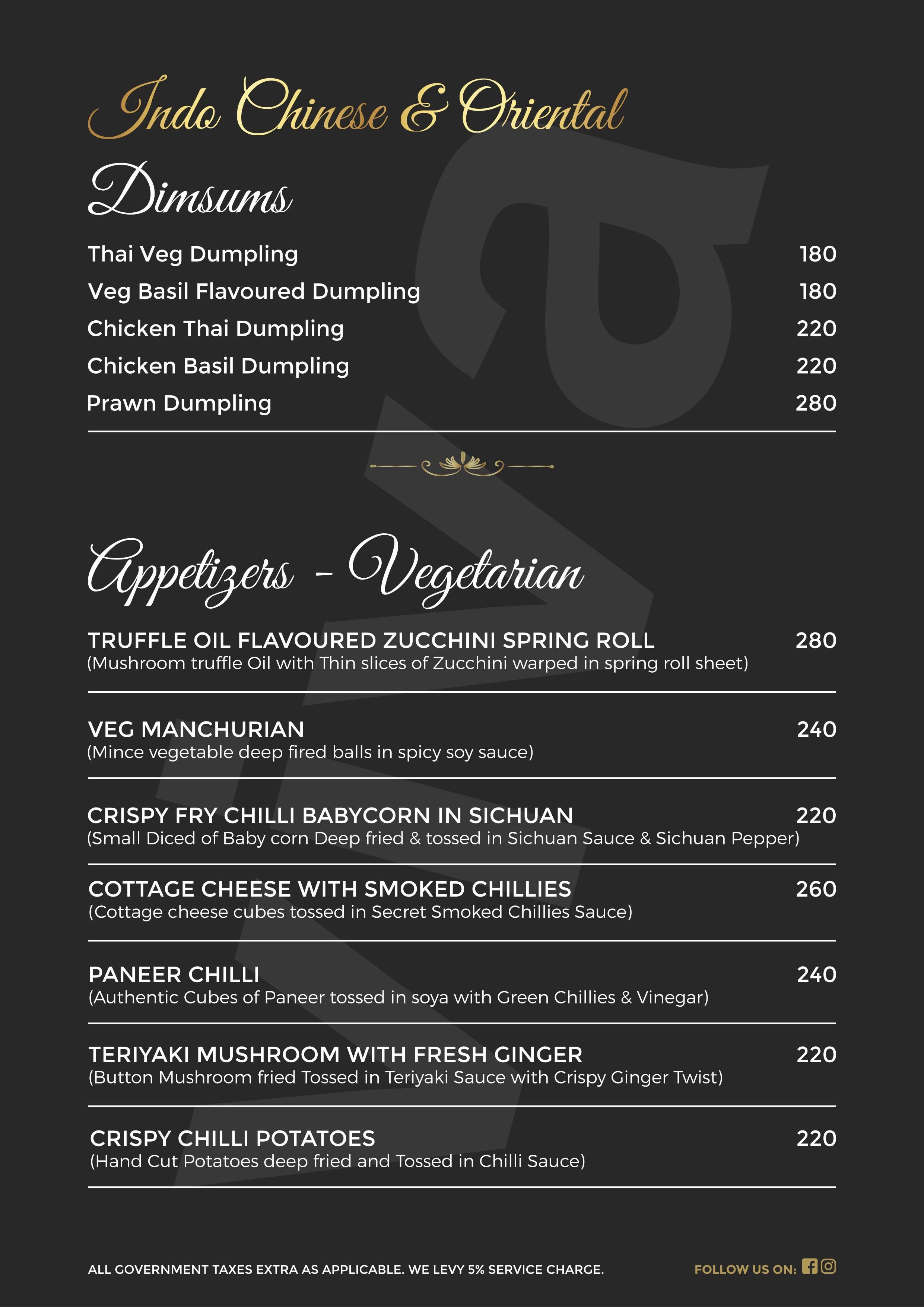 Menu Of The Clover Bar Kitchen Banquet Chinchwad Pune Pune