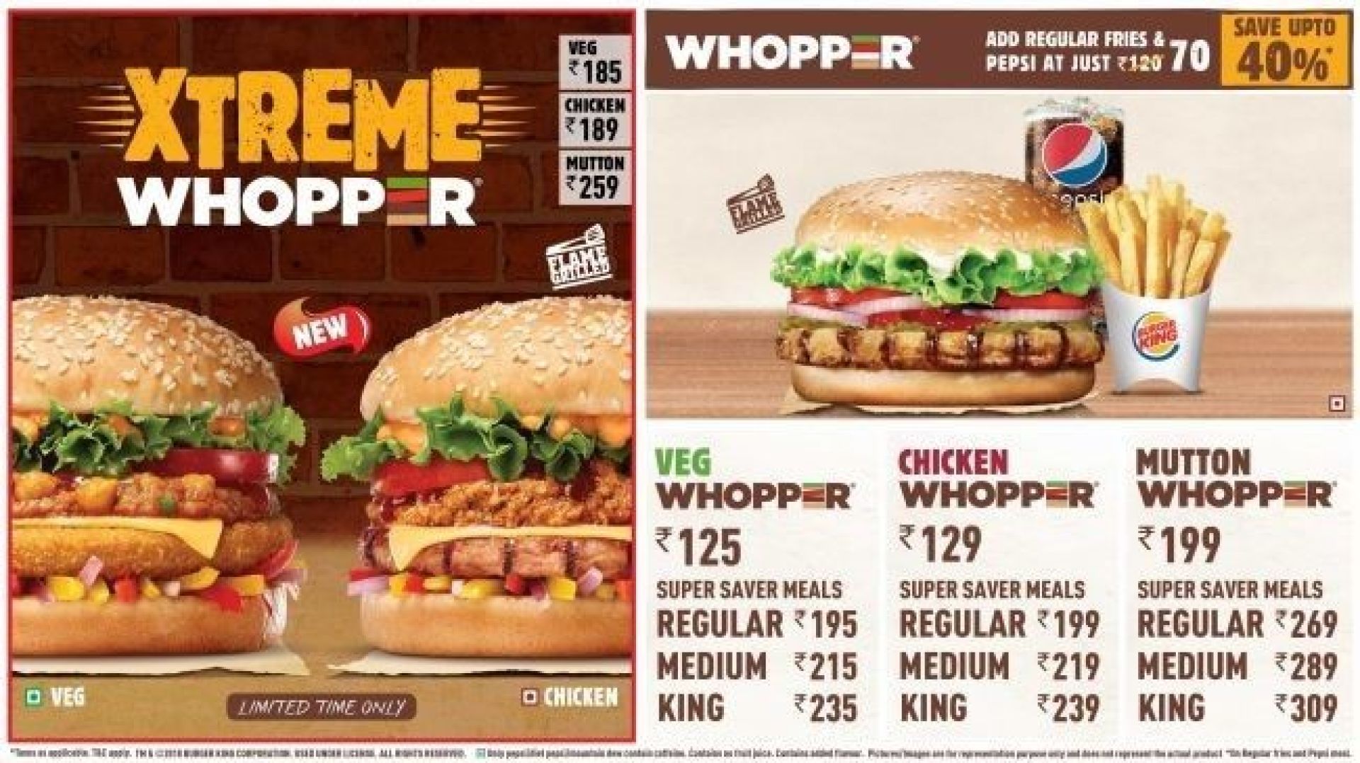 Burger king recent menu - eazyfreeloads