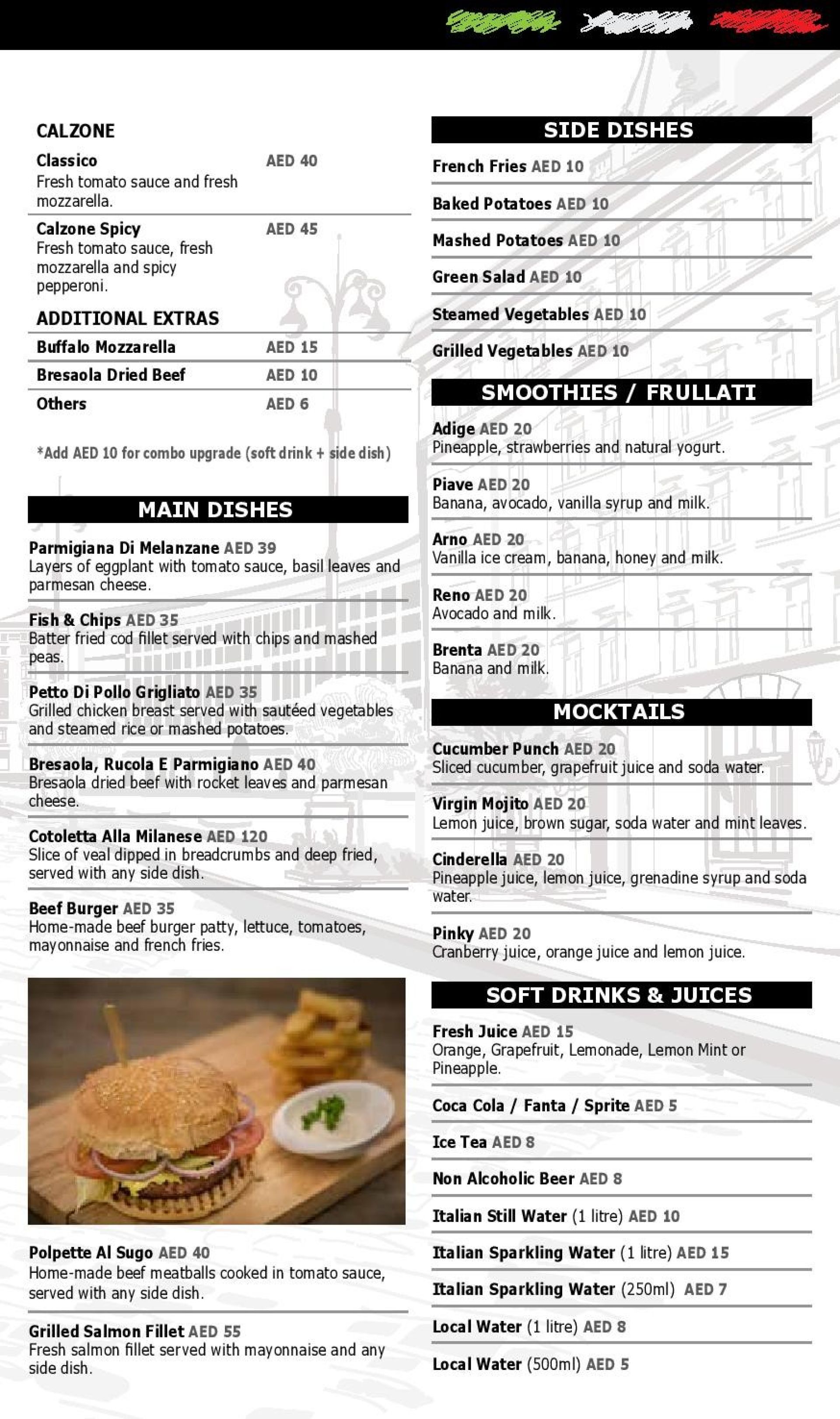 Menu of Golositalia, Cluster C, Jumeirah Lake Towers (JLT), Dubai ...