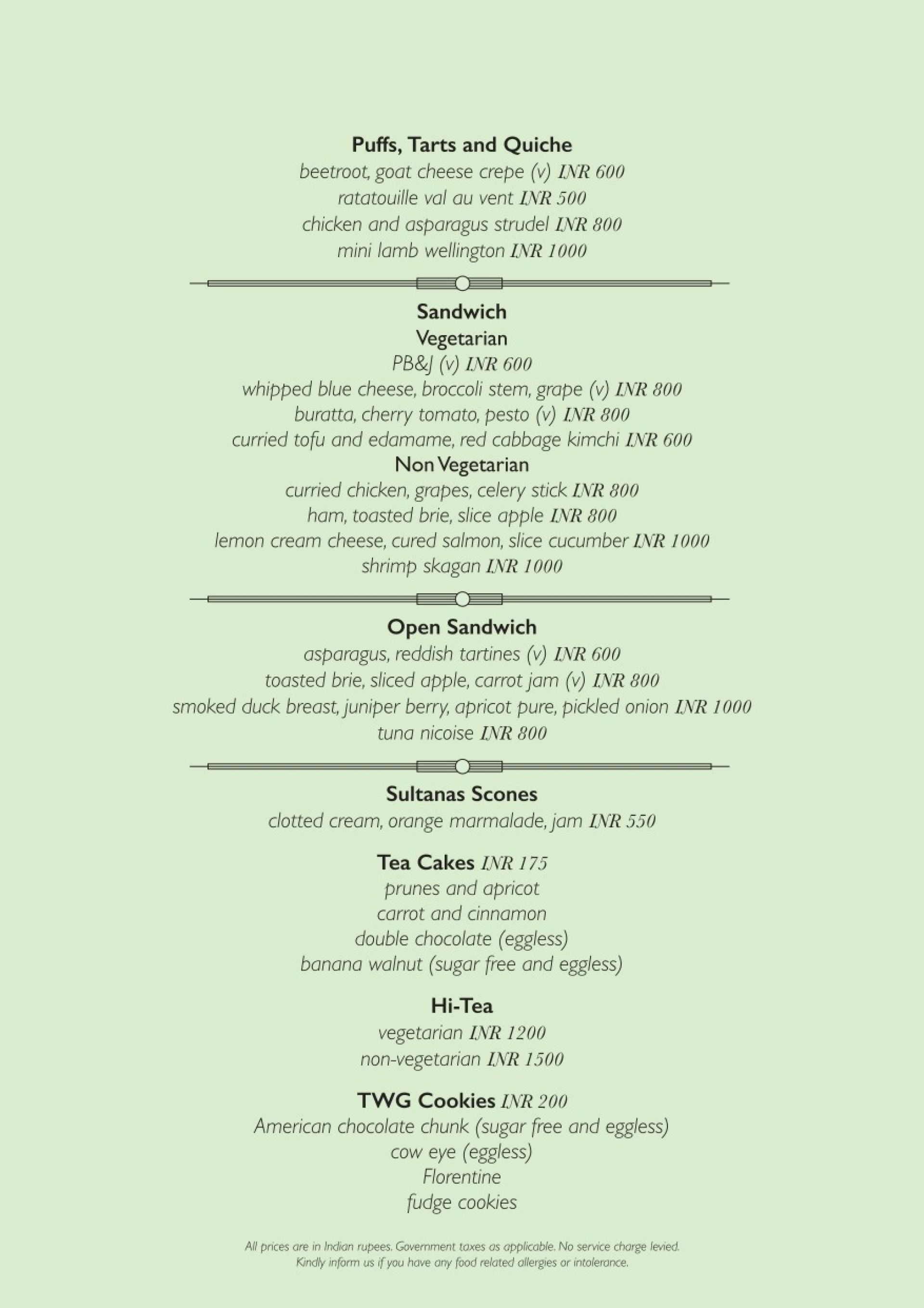 Menu Of Roasted, Roseate House, New Delhi, Delhi Ncr 