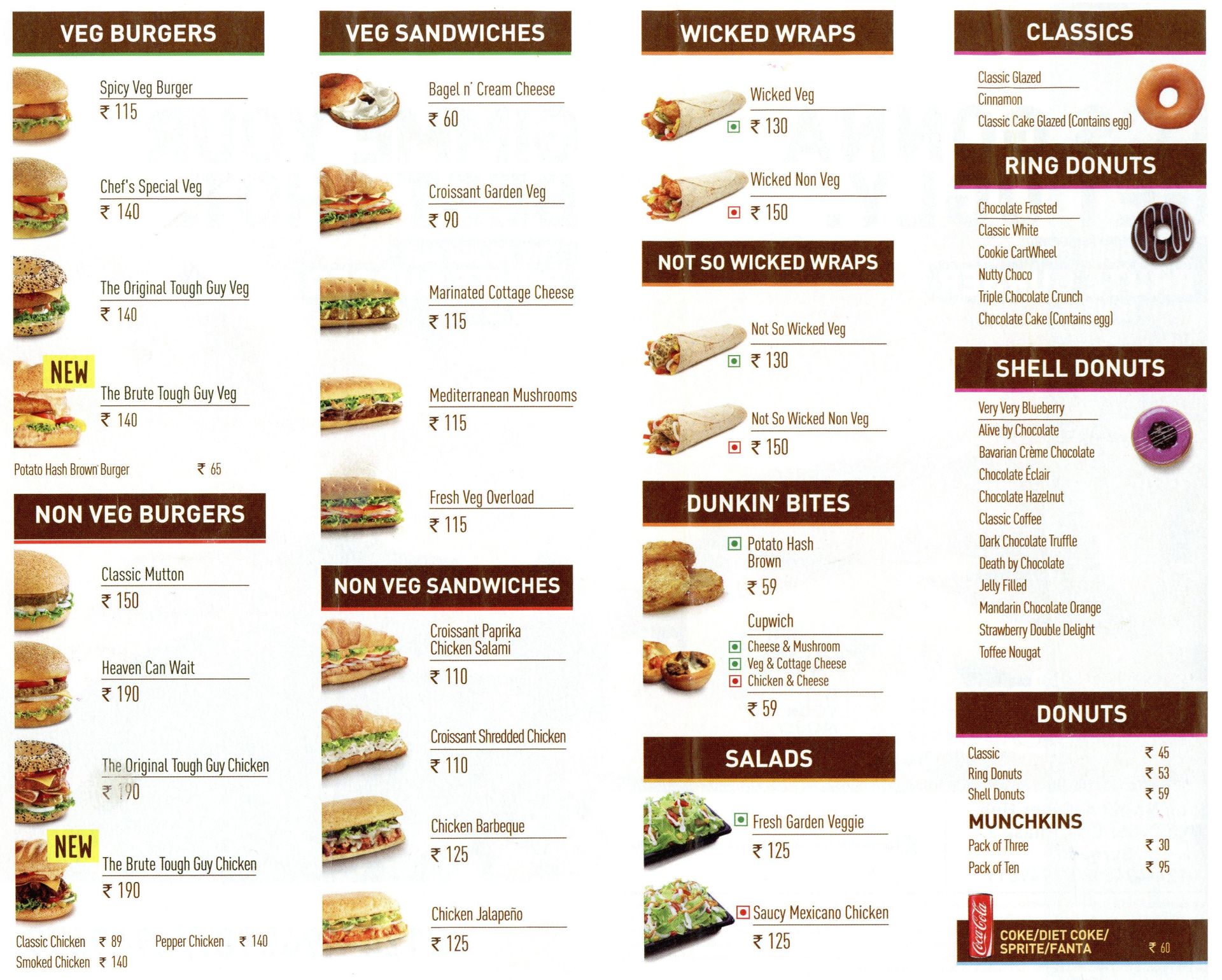 Dunkin Donuts Menu 2024 Pdf Vita Aloysia