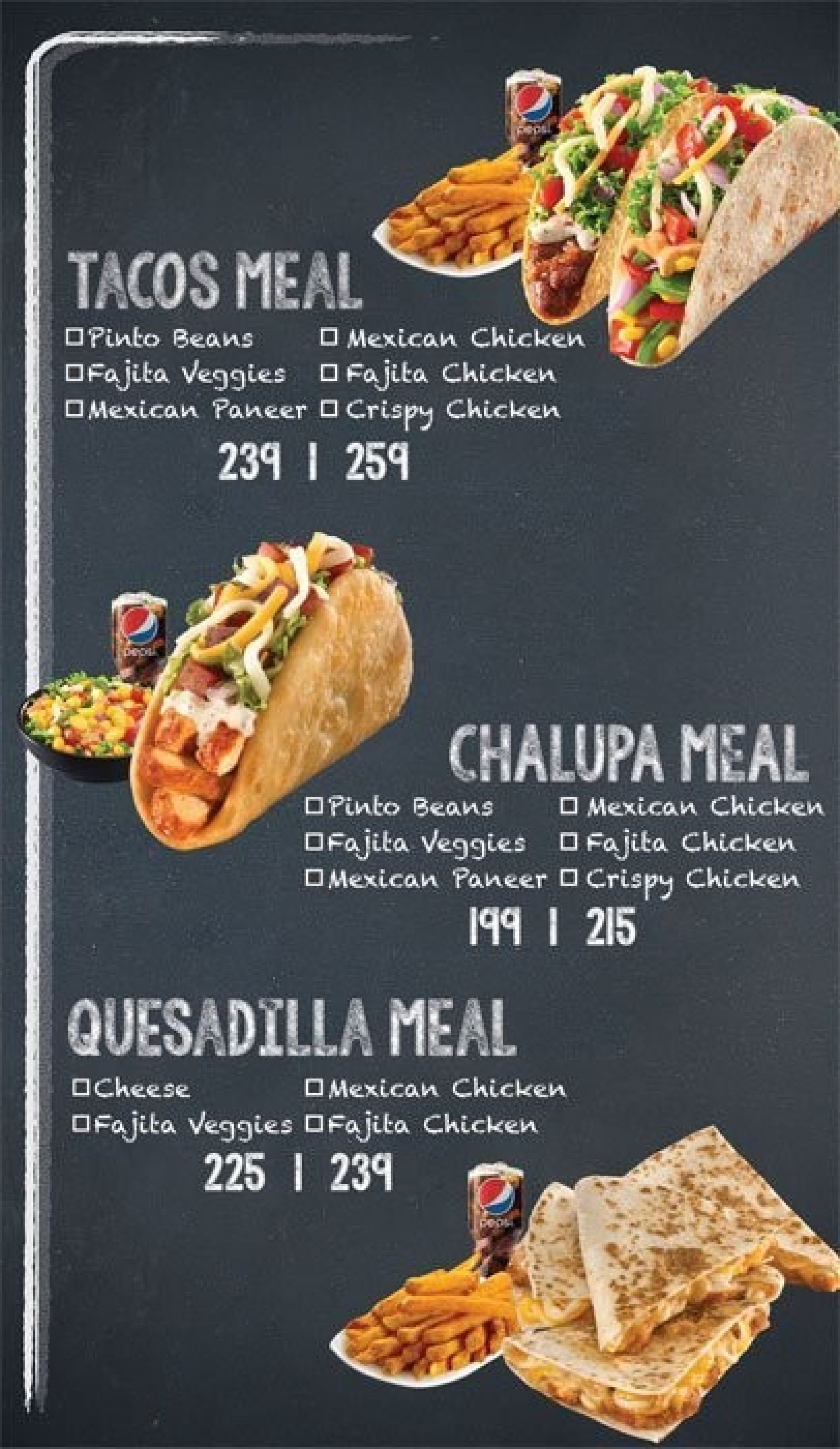 Taco Bell Menu