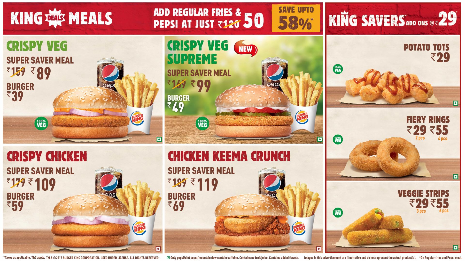 Burger King CBD Belapur Navi Mumbai Mumbai Restaurant Menu And   Menu41516615522204 